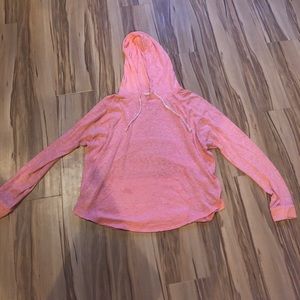 Long sleeve work out hoodie